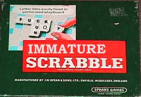 immature scrabble