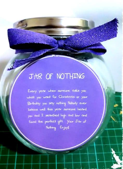 jar of nothing