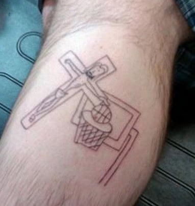 jesus tattoo fail