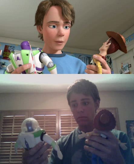 life imitating art photos