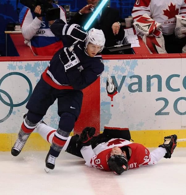 lightsaber hockey