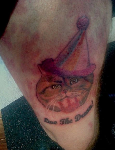 live the dream tattoo