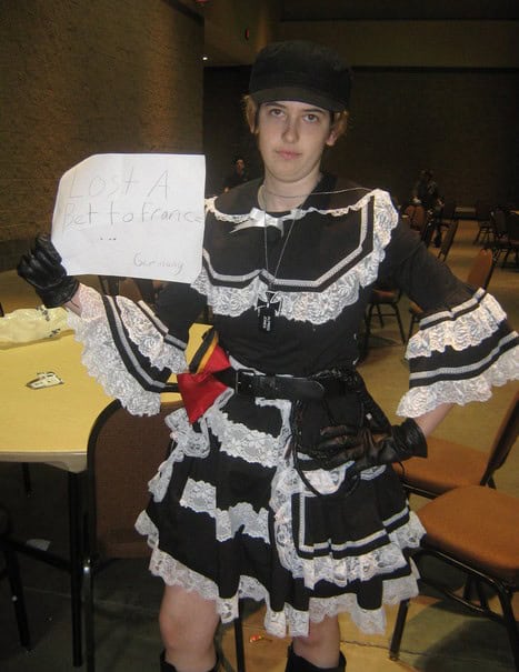 lost a bet costume