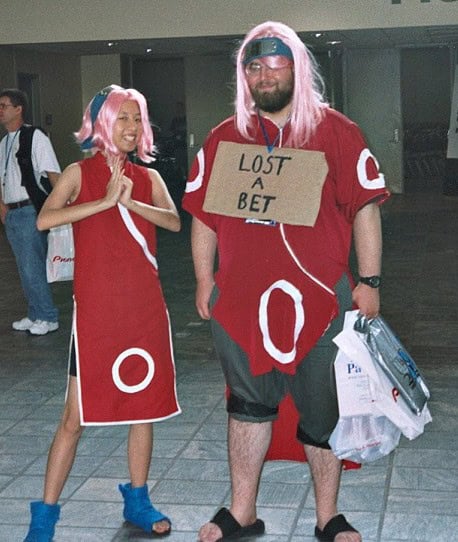 lost a bet fan