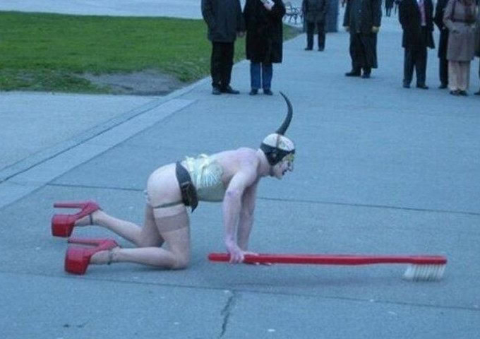 lost a bet photos