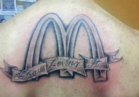 mcdonalds tattoo