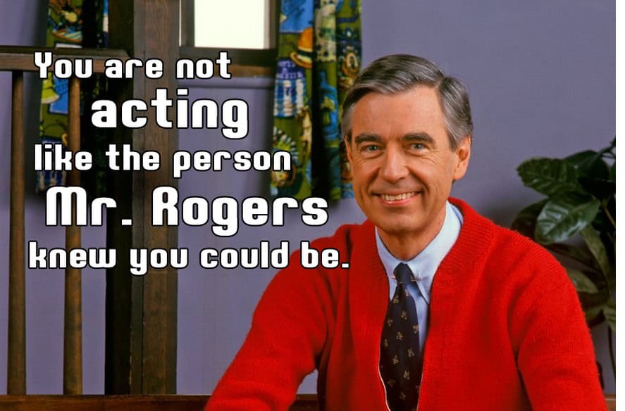 mr rogers funny quote