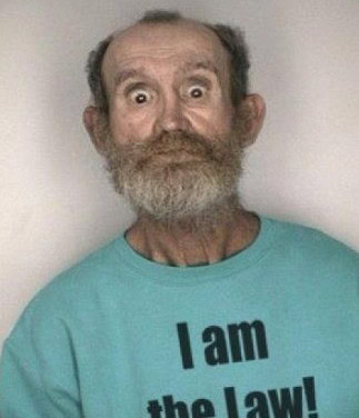 mugshot ironic shirt