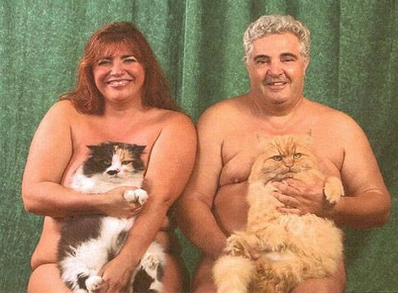 naked family portrait