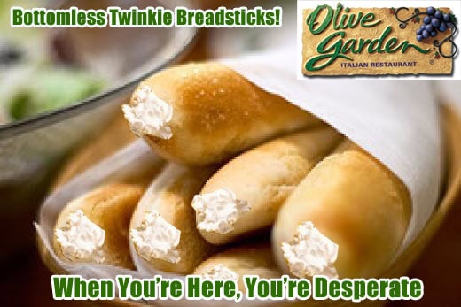 olive garden twinkie breadsticks