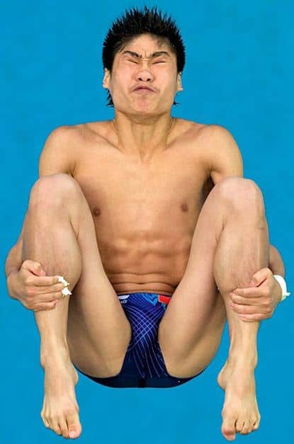 olympics swimming faces