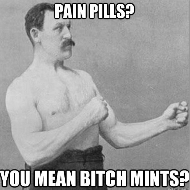 overly manly man