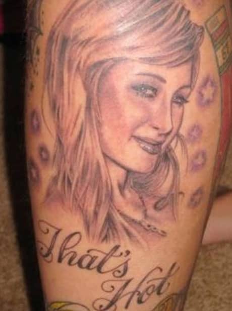 paris-hilton-fan-tattoo