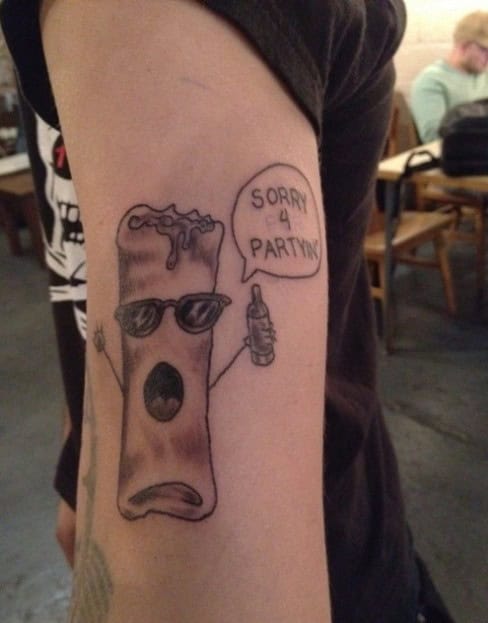 party tattoo