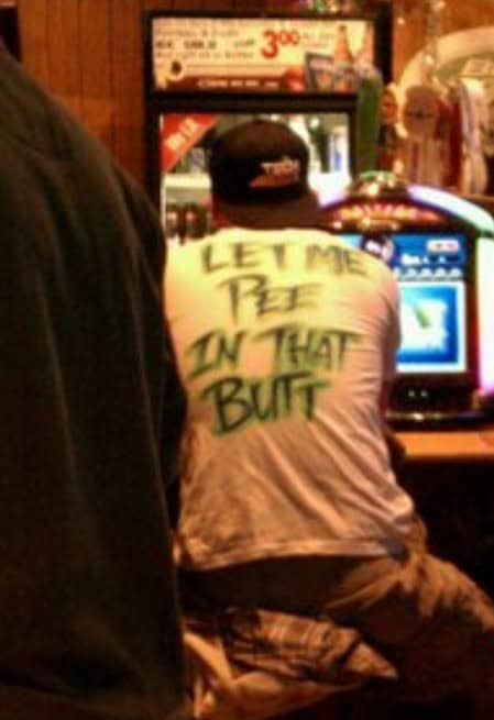pee in that butt