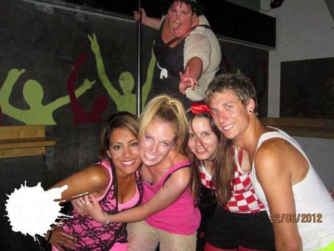 photobomb from hell