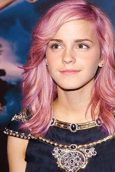 pink-haired-emma-watson - WorldWideInterweb