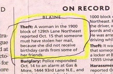 police blotter women