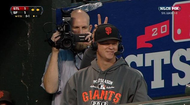 rabbit ears photobomb