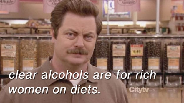 ron-swanson-clear-alcohol