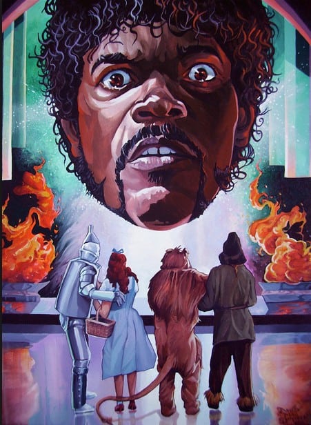 samuel jackson painting
