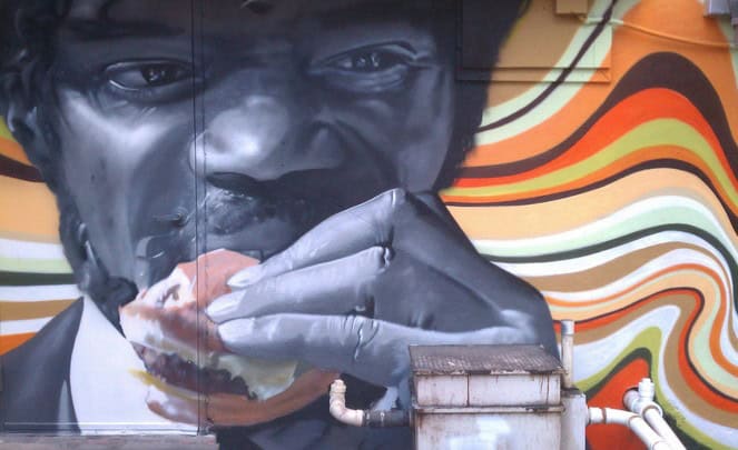 samuel jackson street art