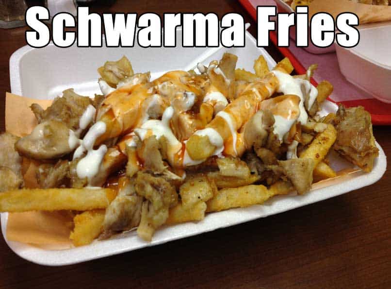schwarma-fries
