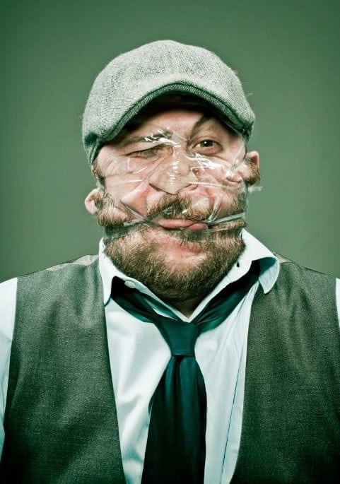 scotch tape funny faces