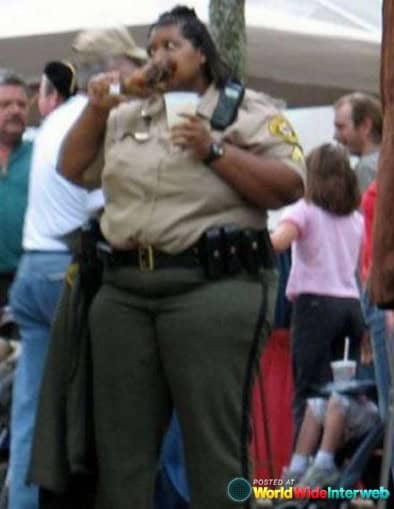security guard fat
