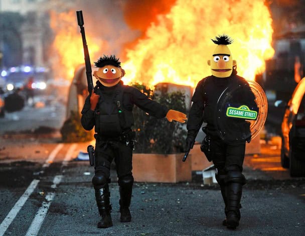 sesame street badass
