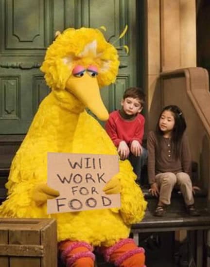 sesame street poor