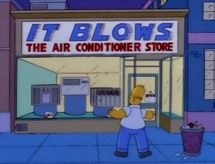 simpsons signs blows