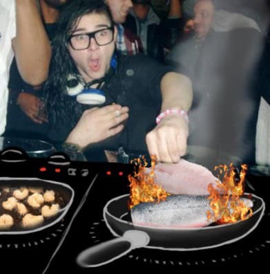 skrillex cooking gallery