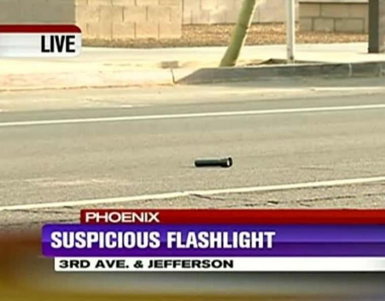 slow news day flashlight