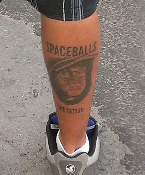 spaceballs the tattoo