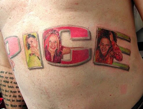 spice girls tattoo