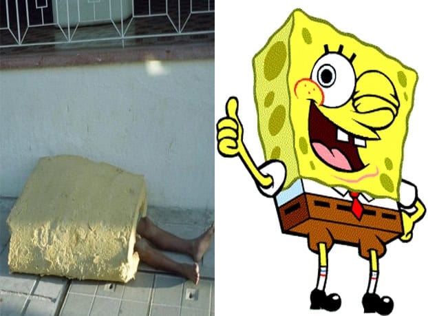 sponge bob real life