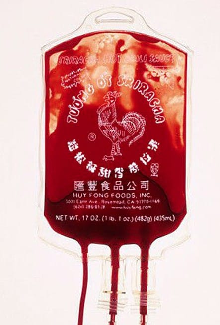 sriracha iv bag