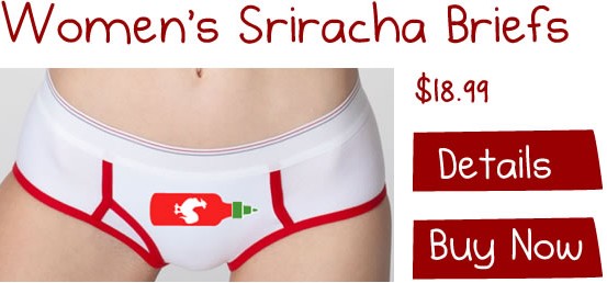 sriracha undies
