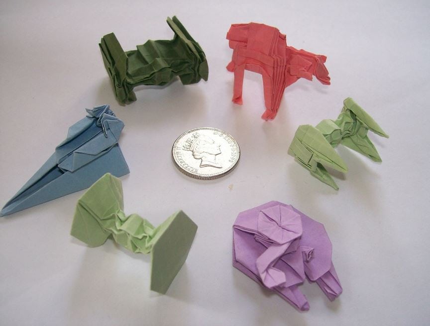 star wars origami