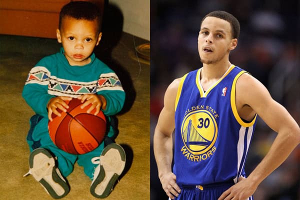 steph curry childhoof