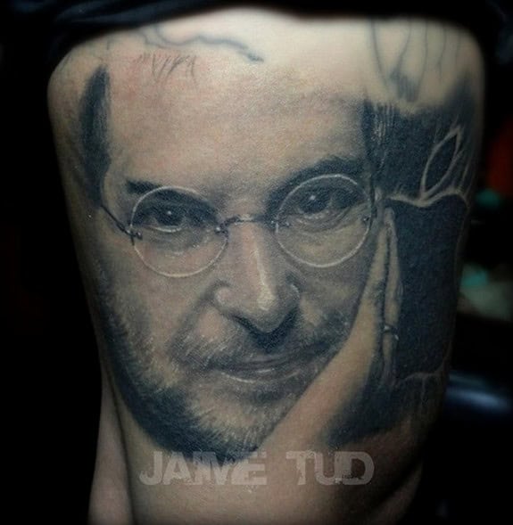 steve jobs tattoo