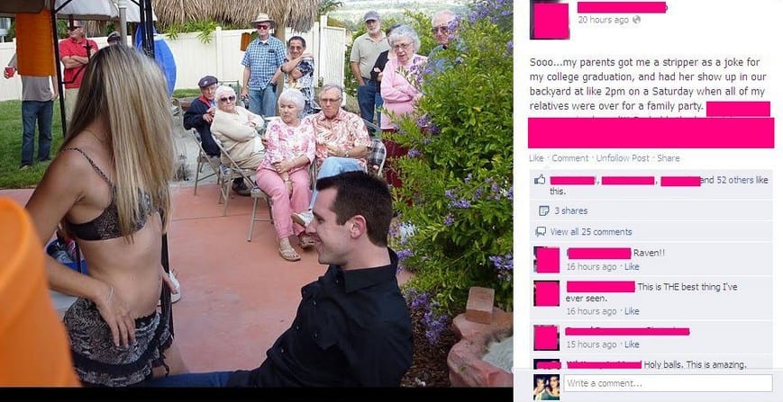 stripper graduation