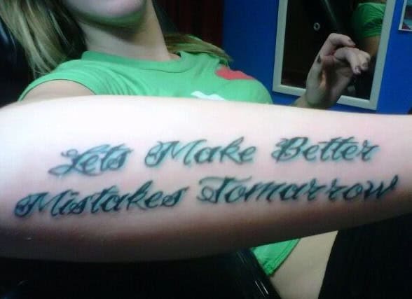 tattoo mistkaes