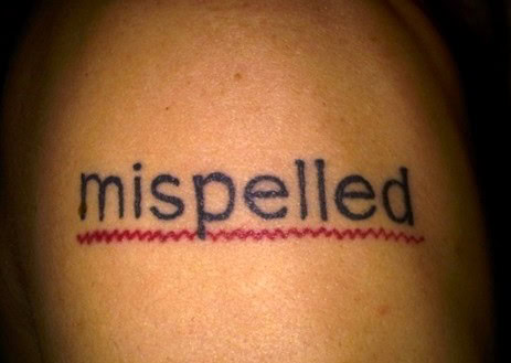 tattoo typos