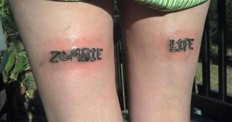 tattoo zombie