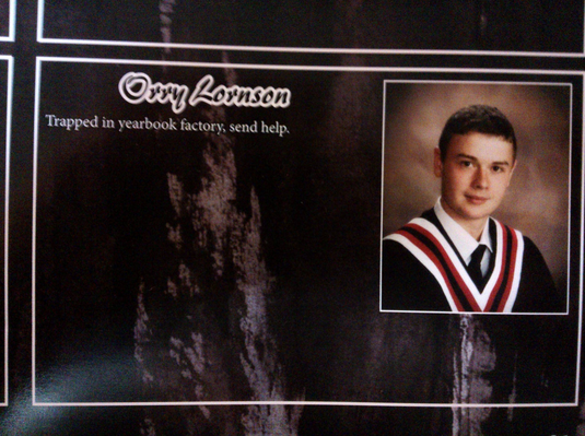 trapped yearbook quote