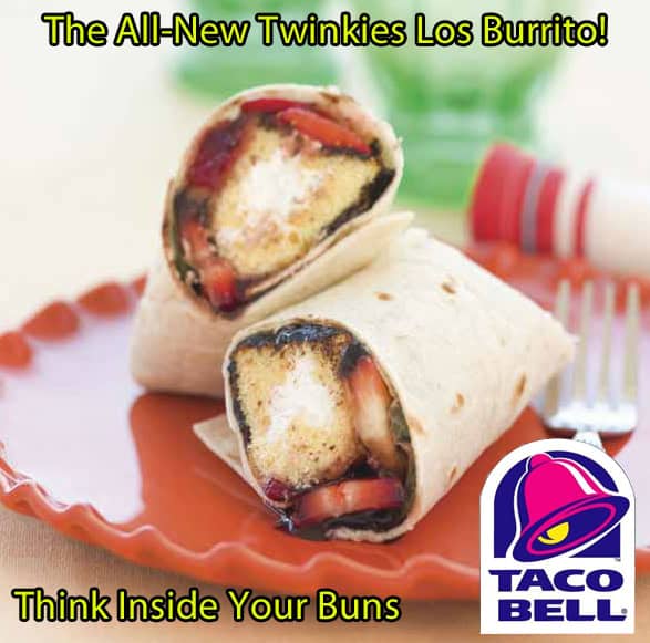 twinkies burrito taco bell
