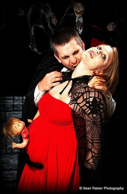 vampire pregnancy portrait