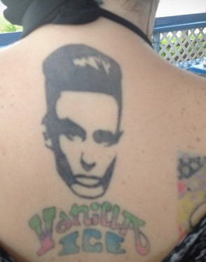 vanilla ice tattoo